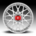 Rotiform BLQ-C R167 Gloss Silver Custom Wheels Rims 5